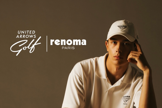 UNITED ARROWS GOLFとrenoma GOLFが初のコラボレーション