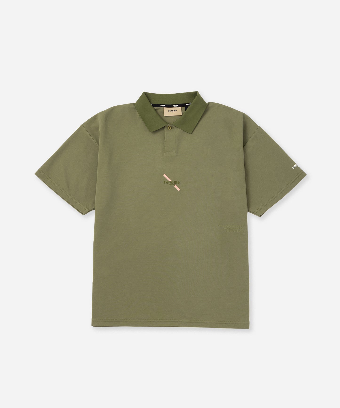 R×ST MENS BACK PRINT POLO SS