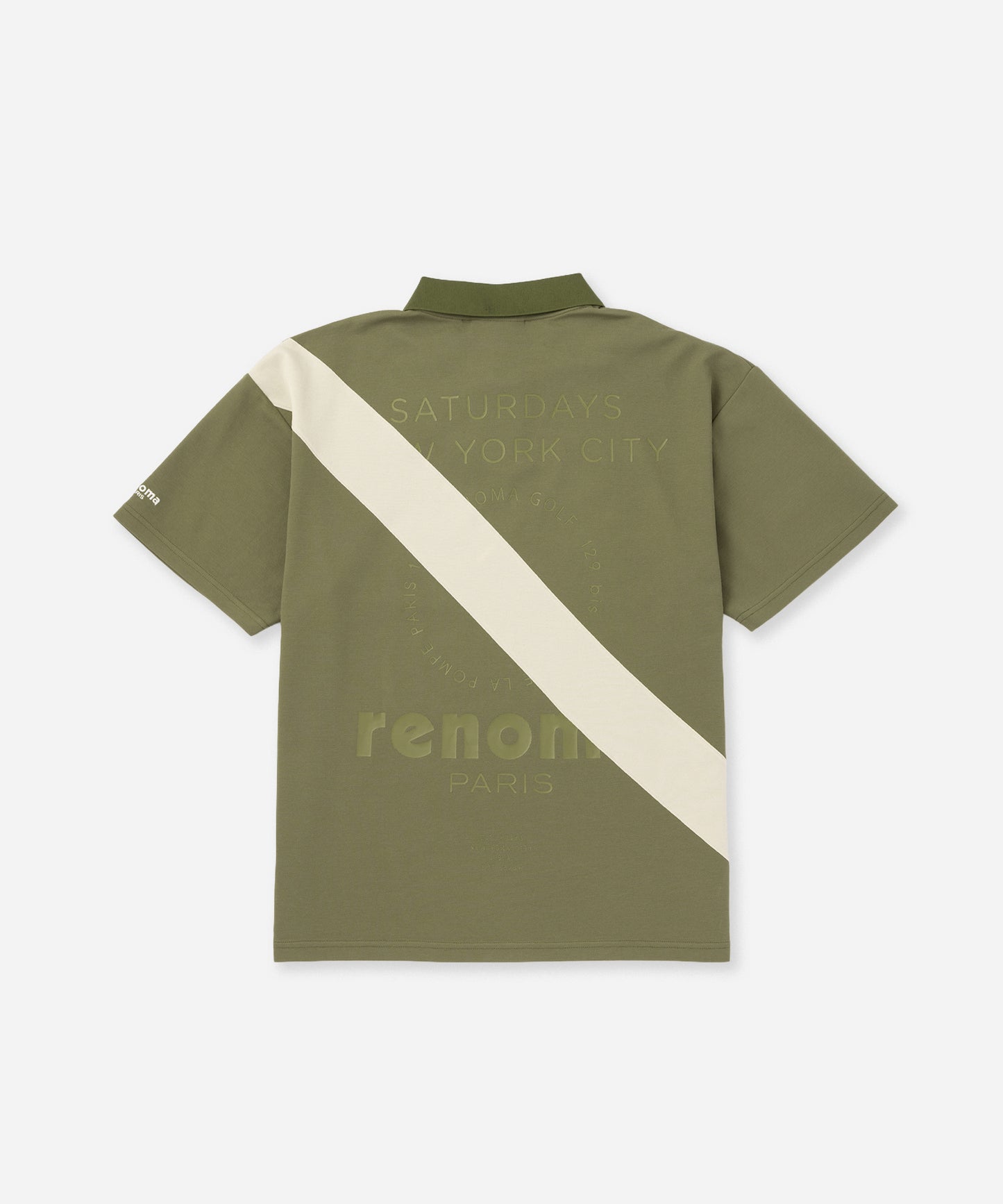 R×ST MENS BACK PRINT POLO SS