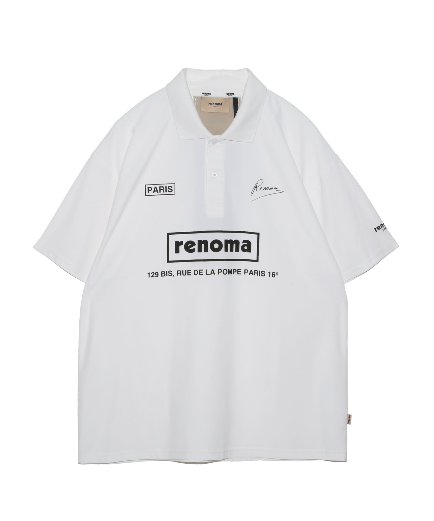 BACK SWITCHING POLO SHIRT SS