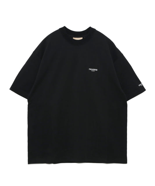 LOGO MOCK NECK T-SHIRT