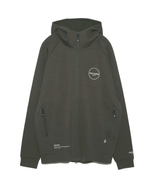 DOUBLE KNIT ZIP HOODIE
