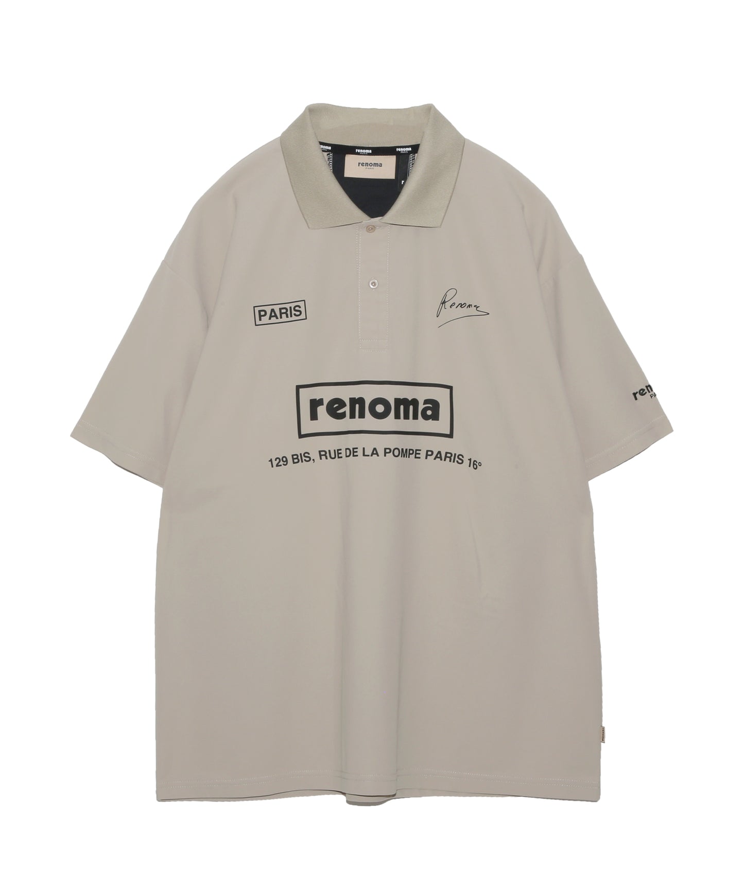 BACK SWITCHING POLO SHIRT SS