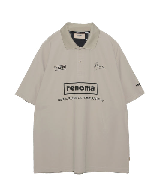 BACK SWITCHING POLO SHIRT SS