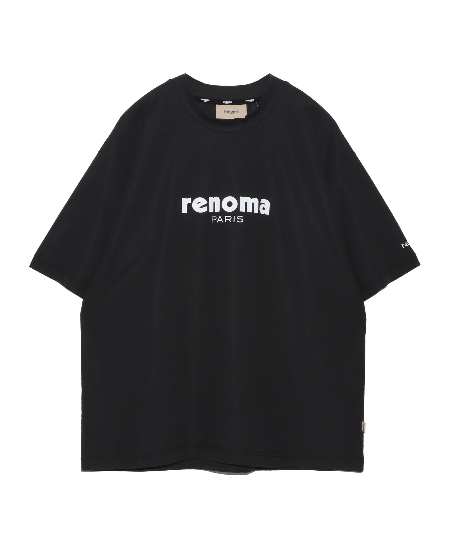 MINI WAFFLE CREW NECK T SS