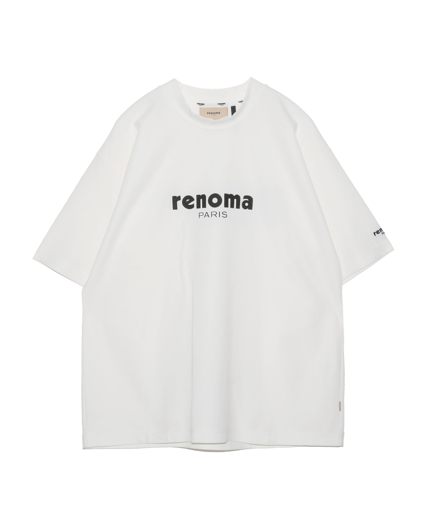 MINI WAFFLE CREW NECK T SS