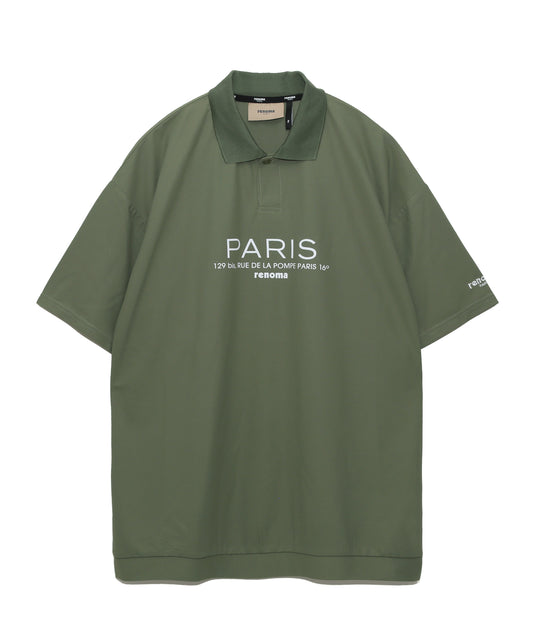 BIG ADDRESS POLO SHIRTS SS