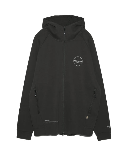 DOUBLE KNIT ZIP HOODIE