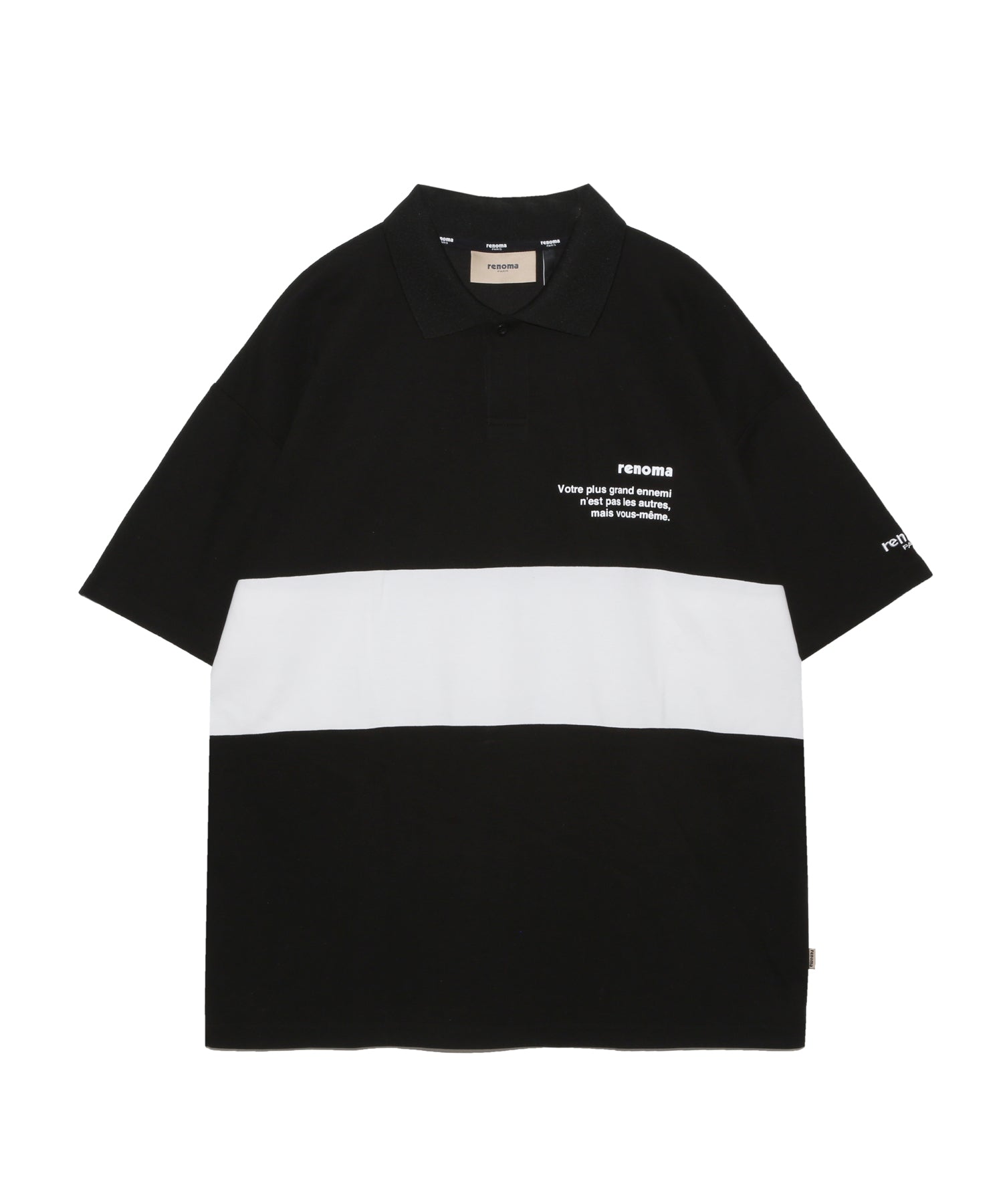 BIG LOGO POLO SHIRT SS – renoma golf