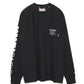 SLEEVE PRINT POCKET T LS