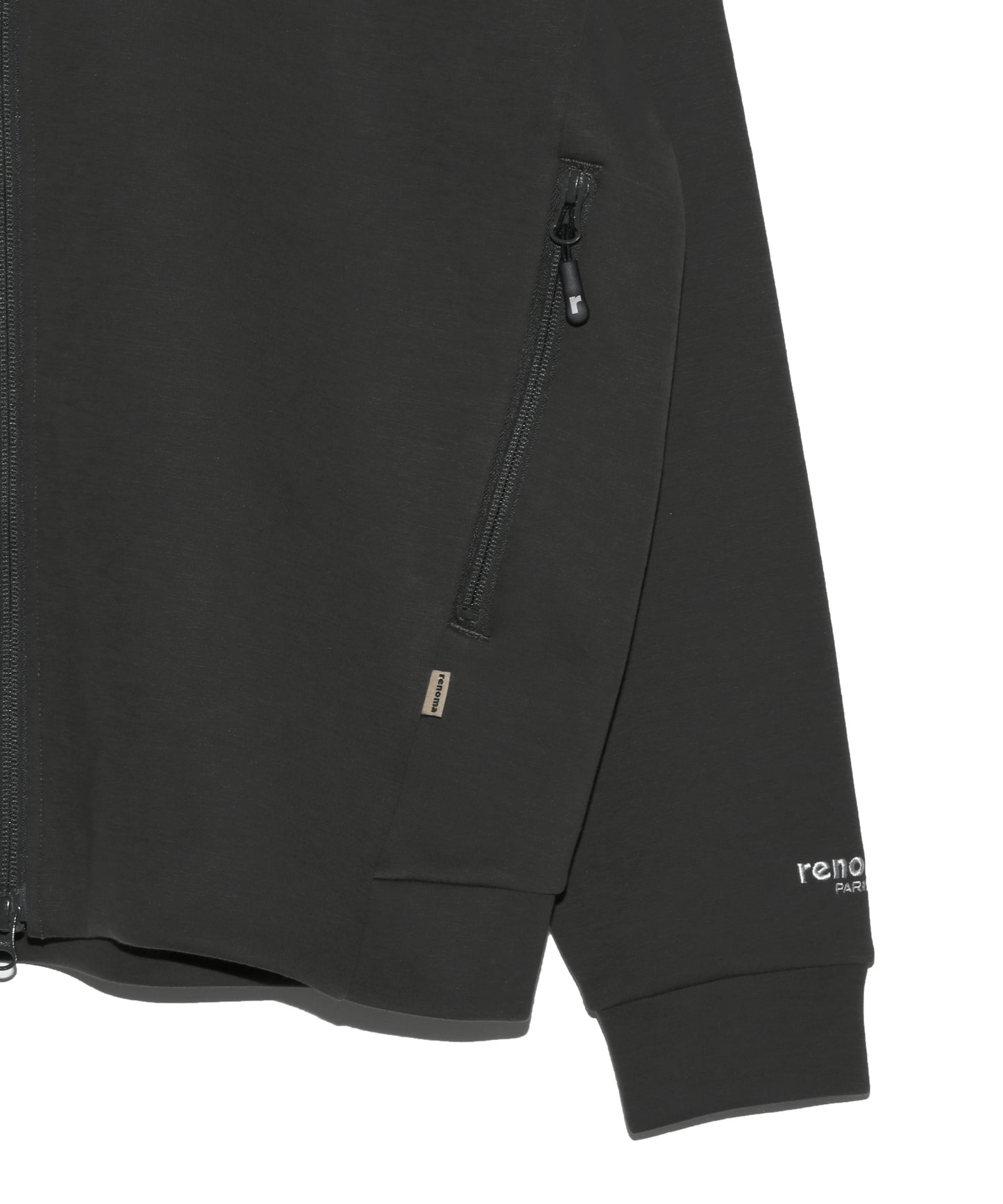 DOUBLE KNIT ZIP HOODIE