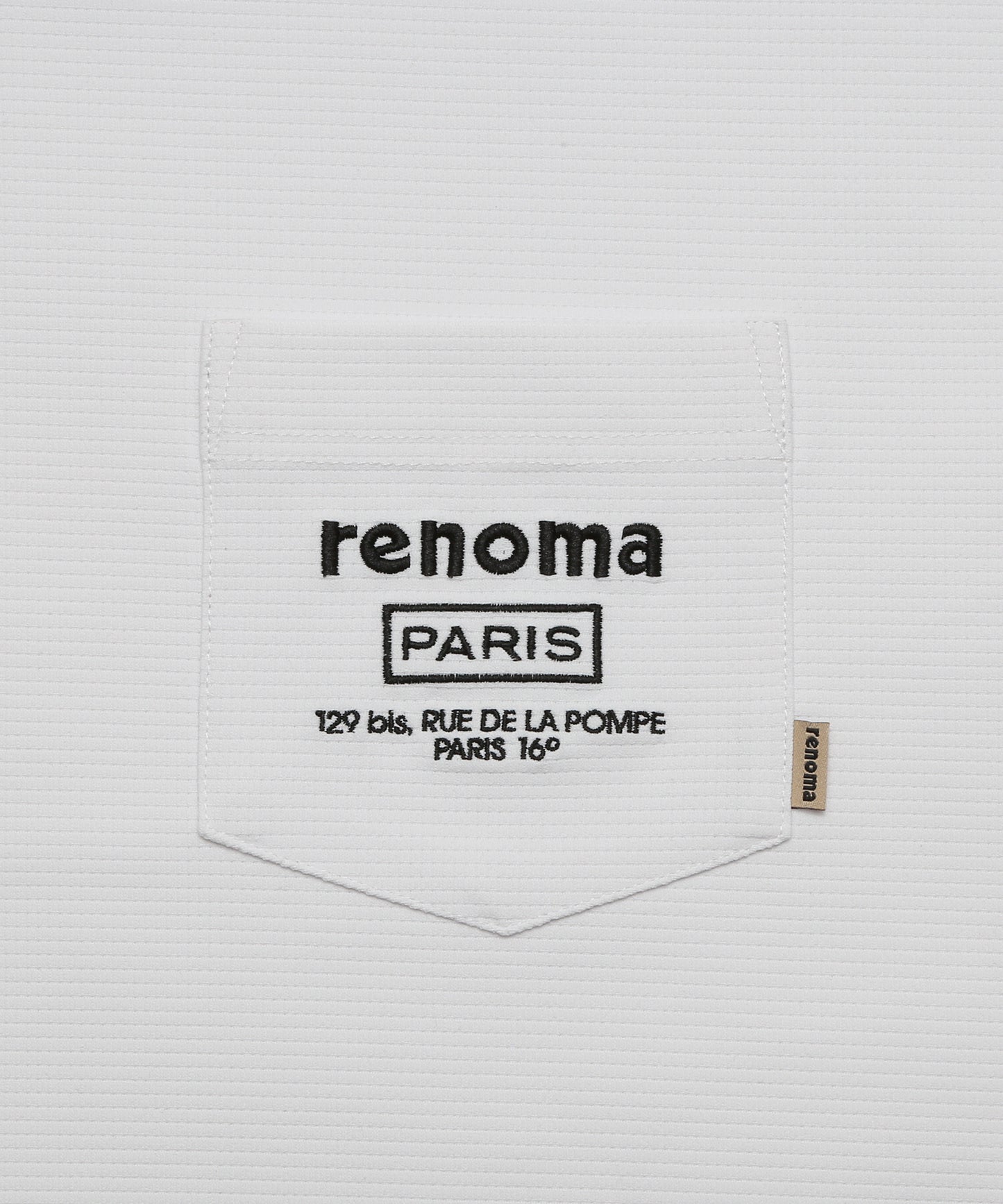 SLEEVE PRINT POCKET T LS