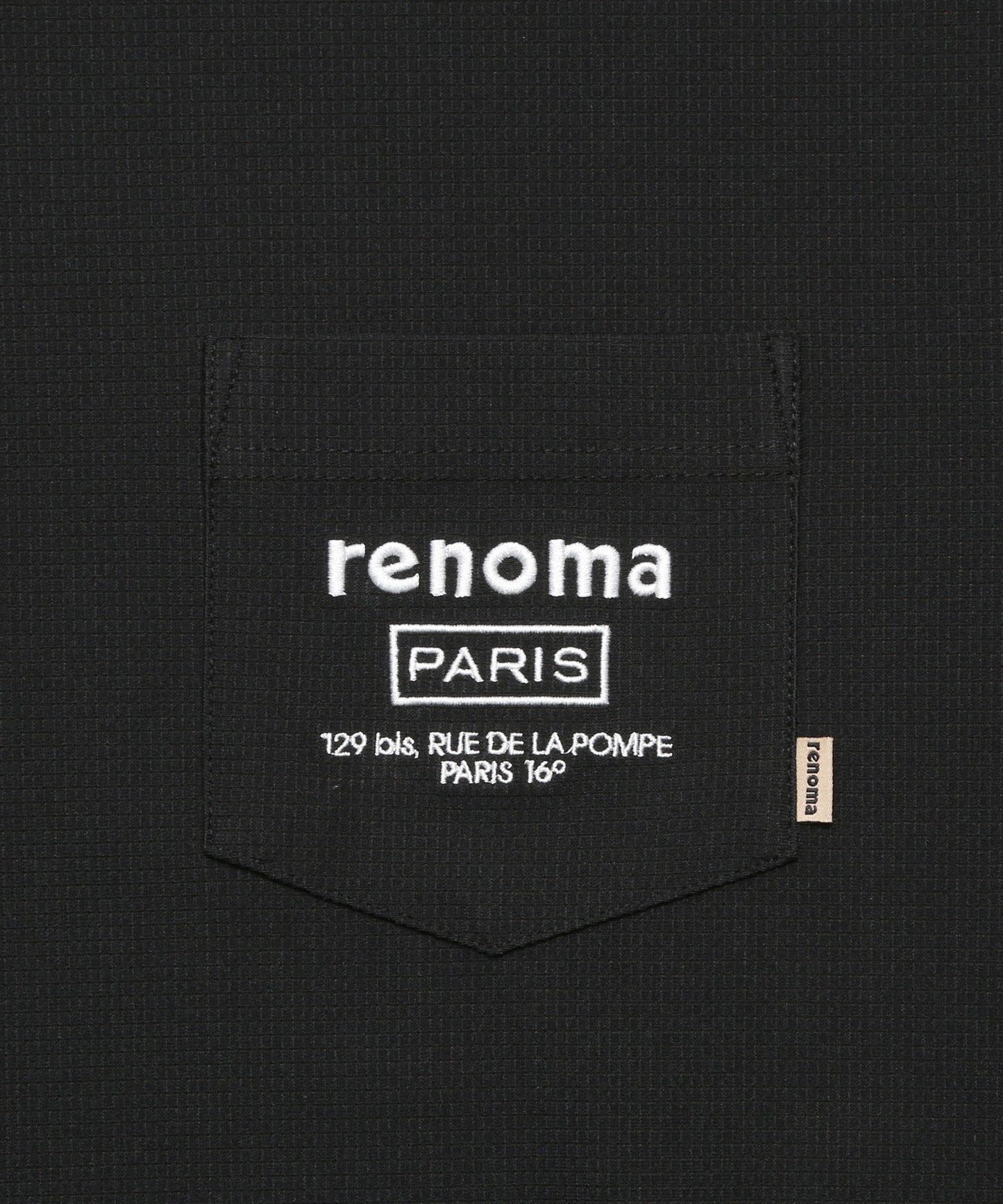 SLEEVE PRINT POCKET T LS