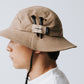 MONOCHROME EMBROIDERY BOONIE HAT