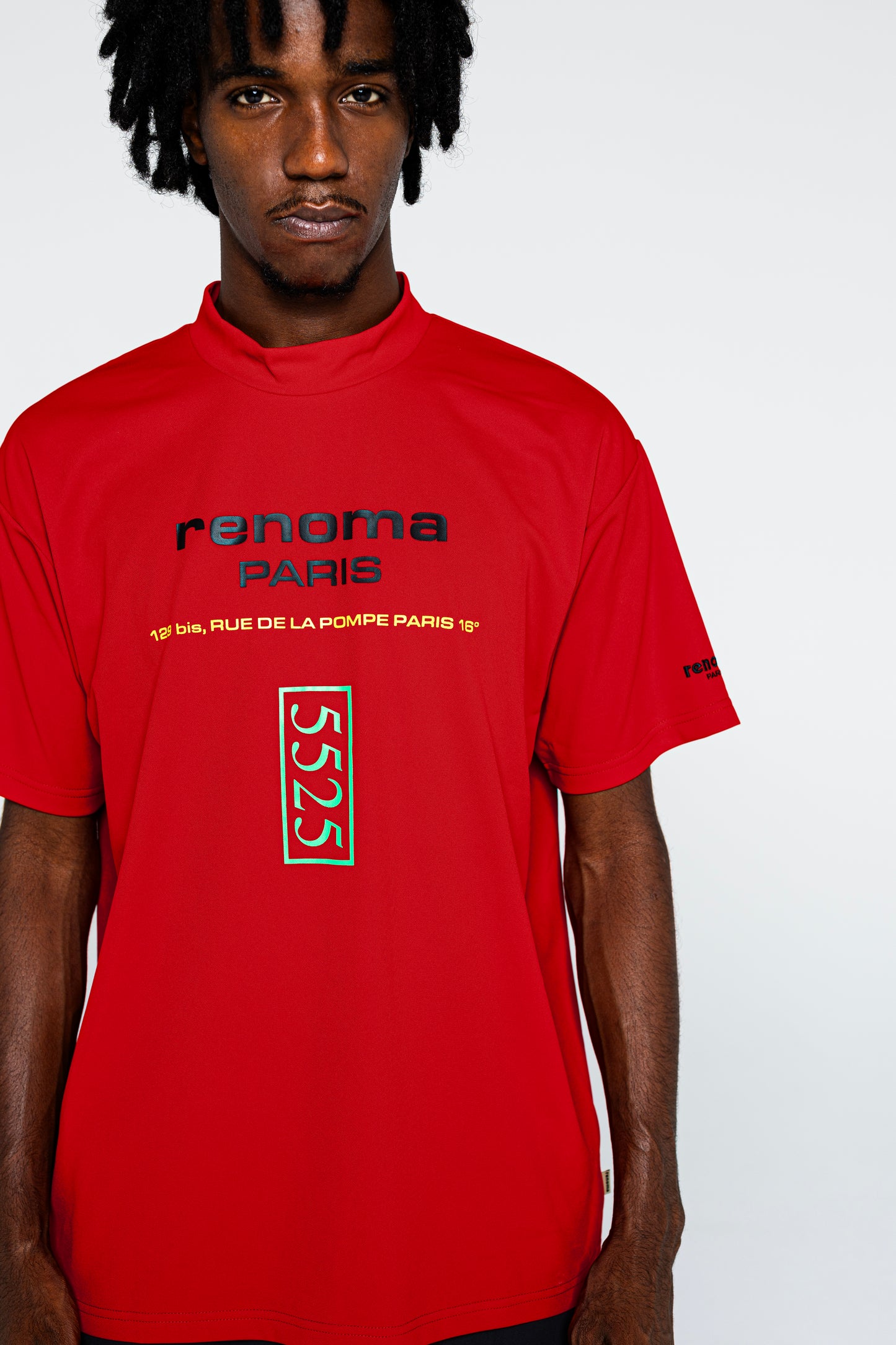 COLLAB MOCK NECK T S/S(with5525)