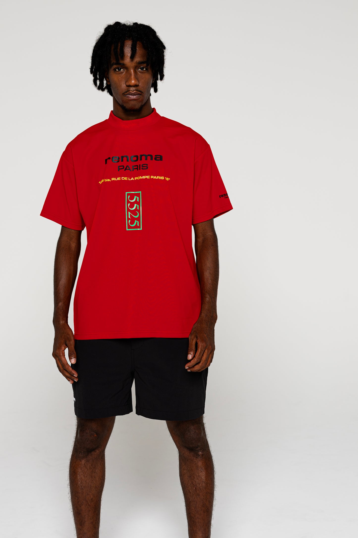 COLLAB MOCK NECK T S/S(with5525)