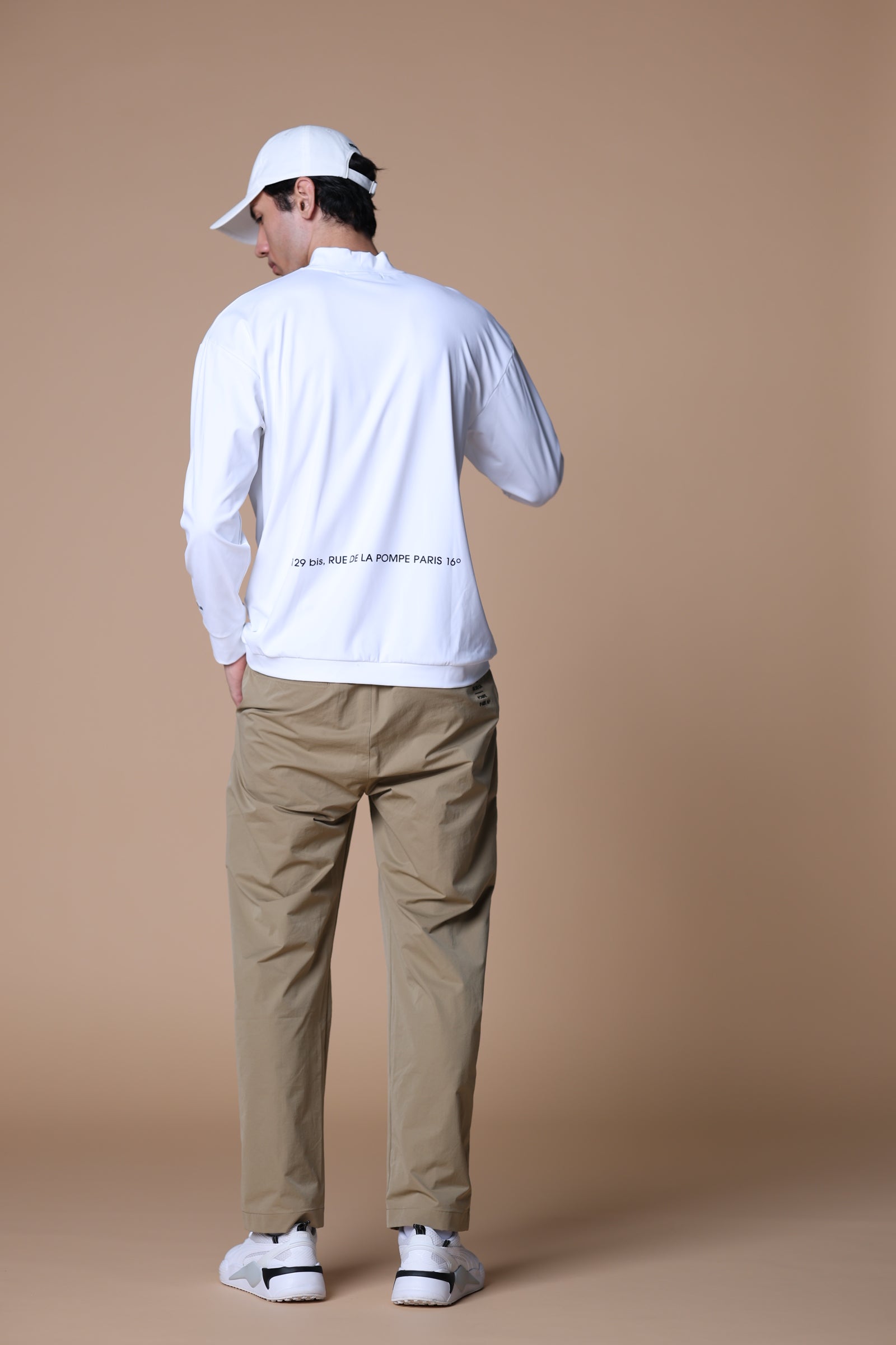 BASIC LOGO MOCKNECK T LS – renoma golf