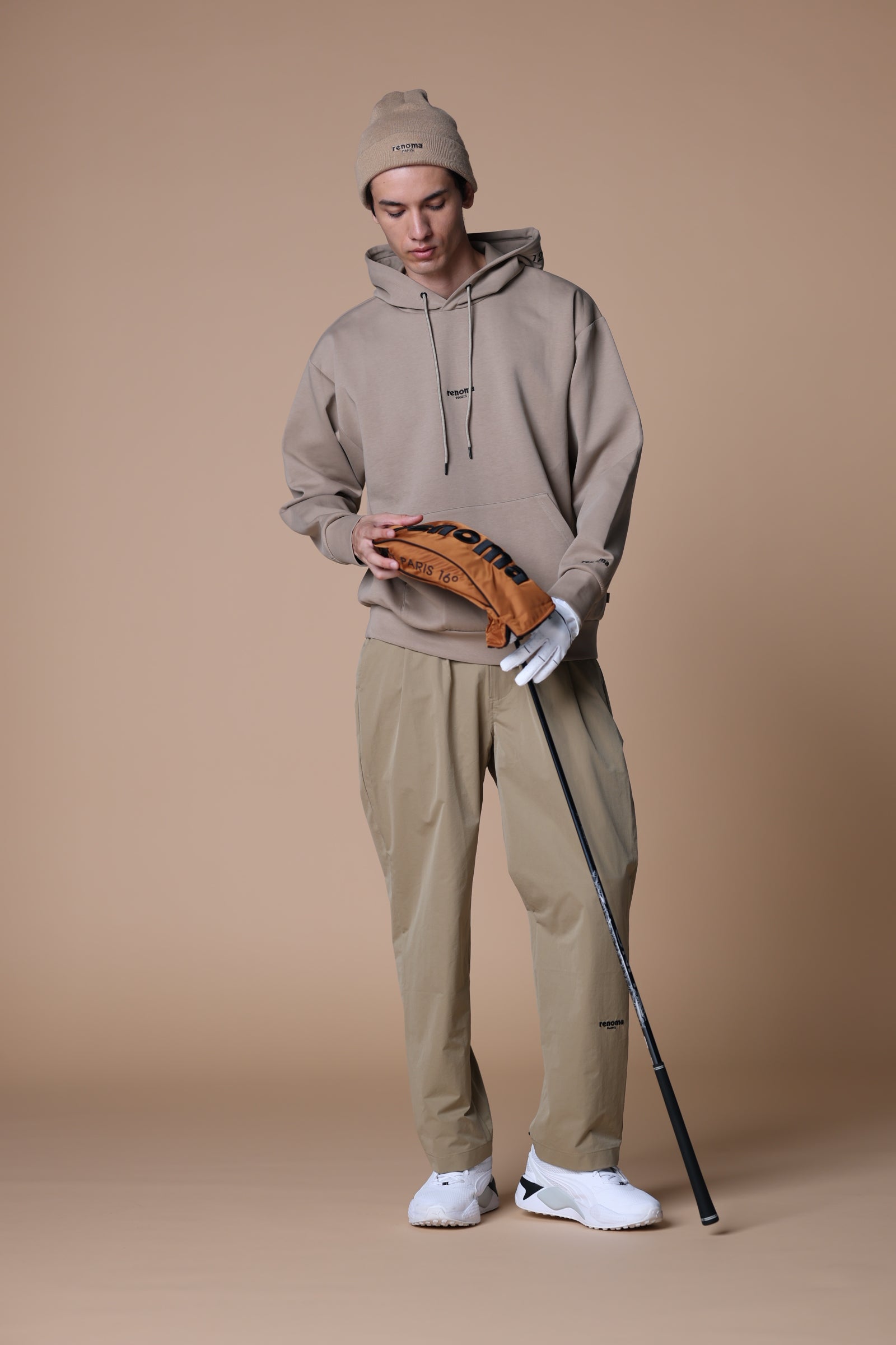 BASIC HOODIE SWEATSHIRT – renoma golf