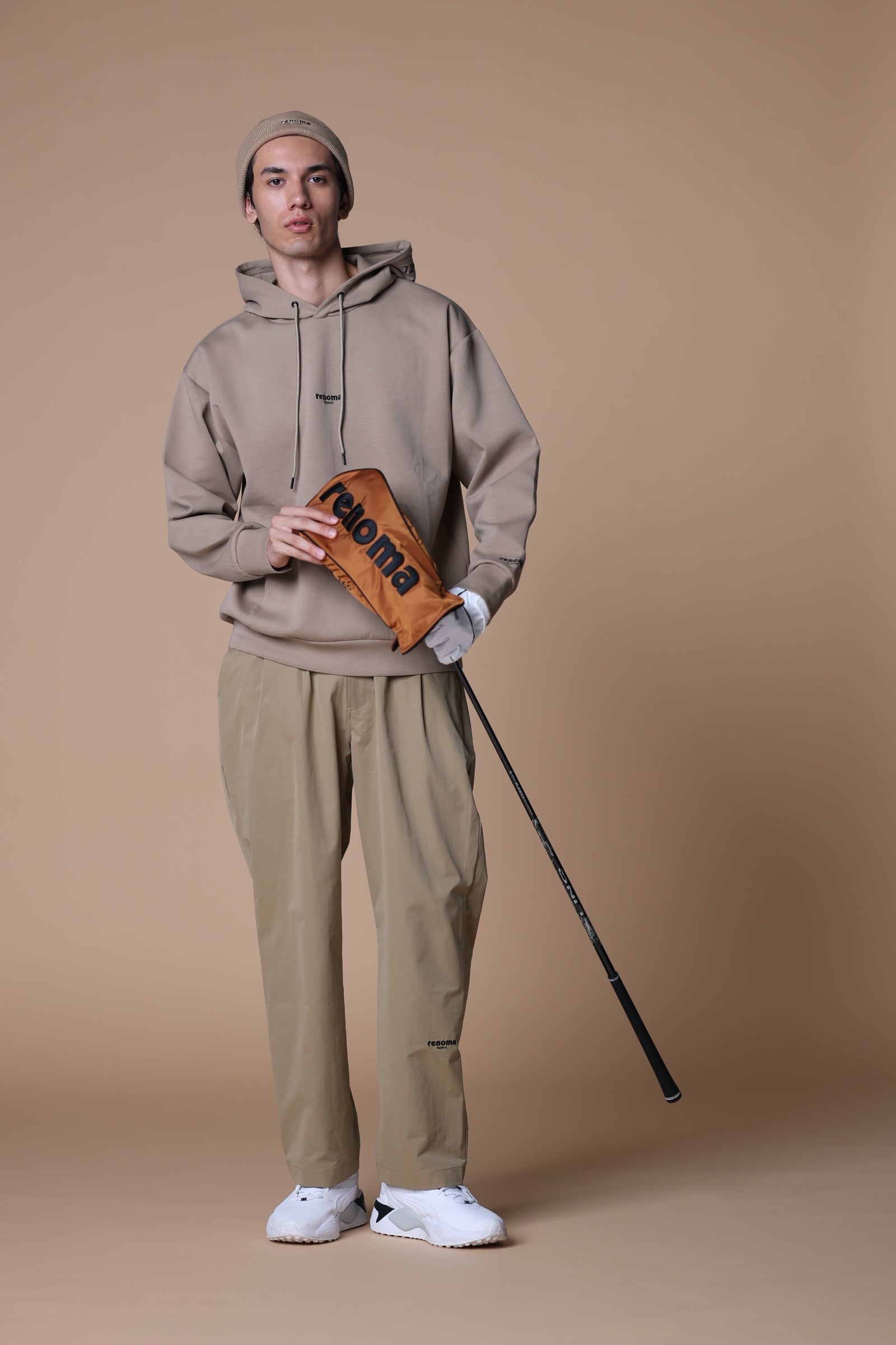 BASIC HOODIE SWEATSHIRT – renoma golf