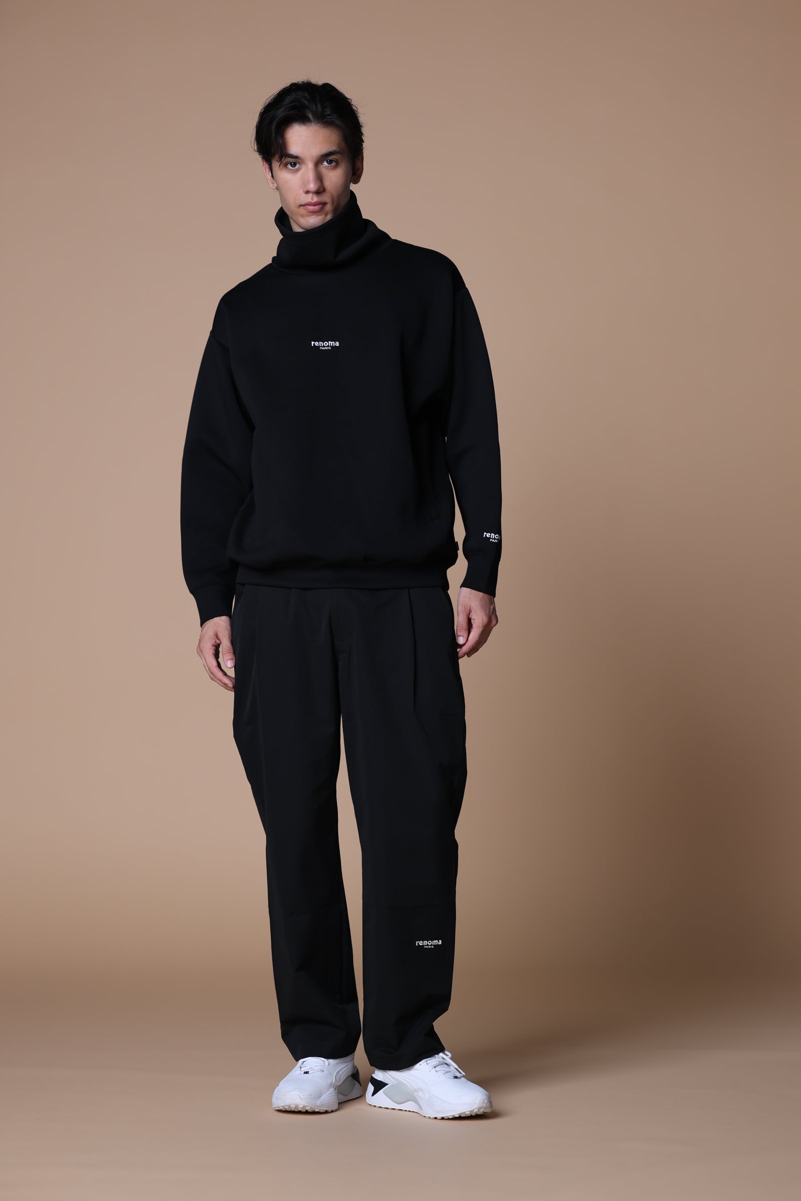 メンズウェア renoma BASIC NECK WARM SWEATSHIRT BASIC NECK WARM SWEATSHIRT – renoma golf