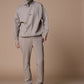 BASIC NECK WARM SWEATSHIRT