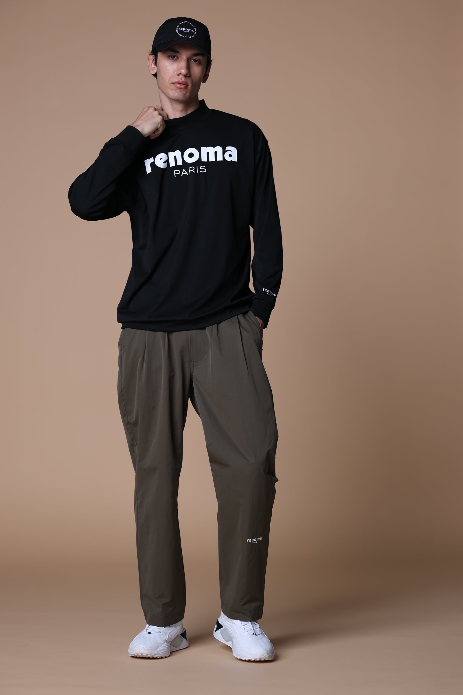 BASIC STRETCH TWO-TUCK PT – renoma golf
