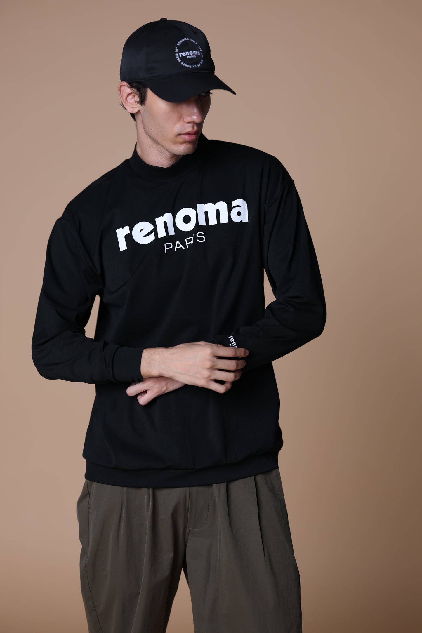 BASIC LOGO MOCKNECK T LS