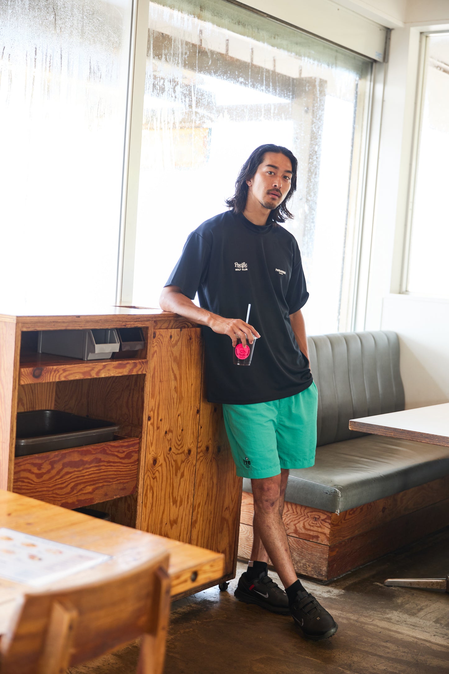 COLLAB MOCK NECK T S/S(with PGC)