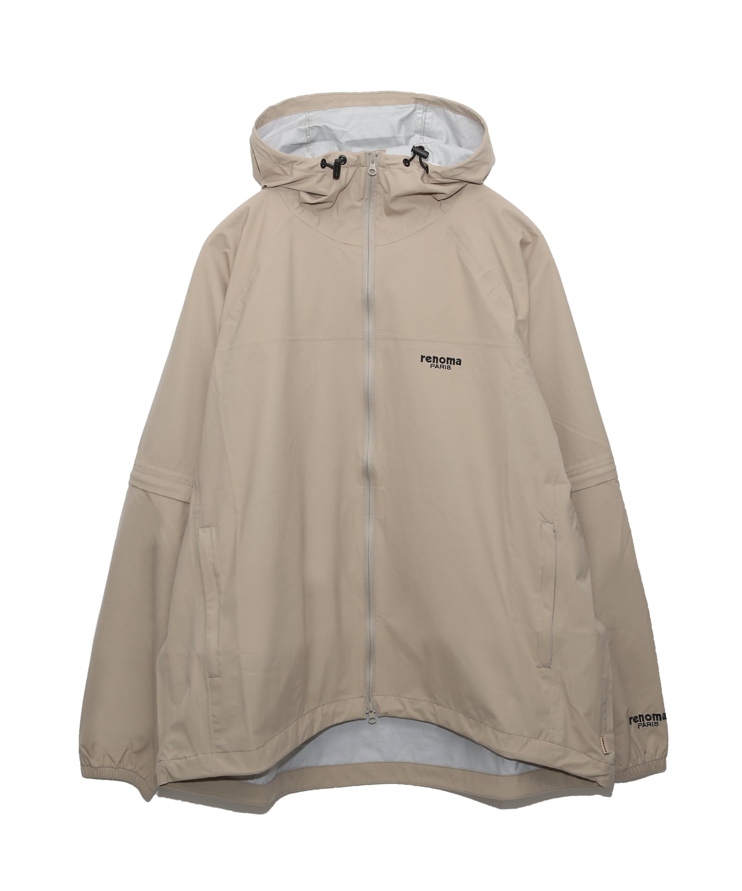 NYLON CONVERTIBLE RAIN JACKET