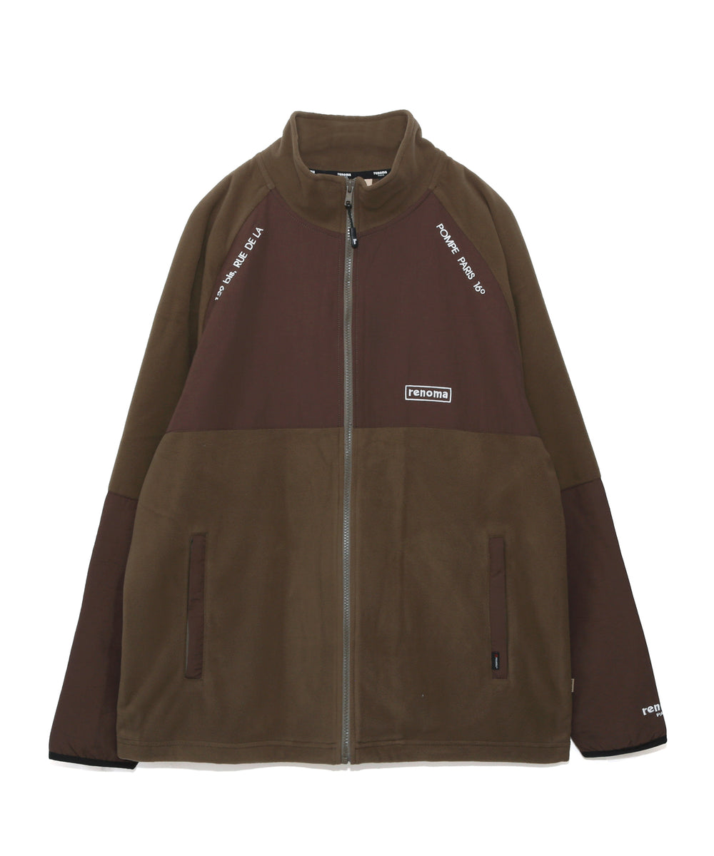 WOVEN SWITCHING FLEECE JK