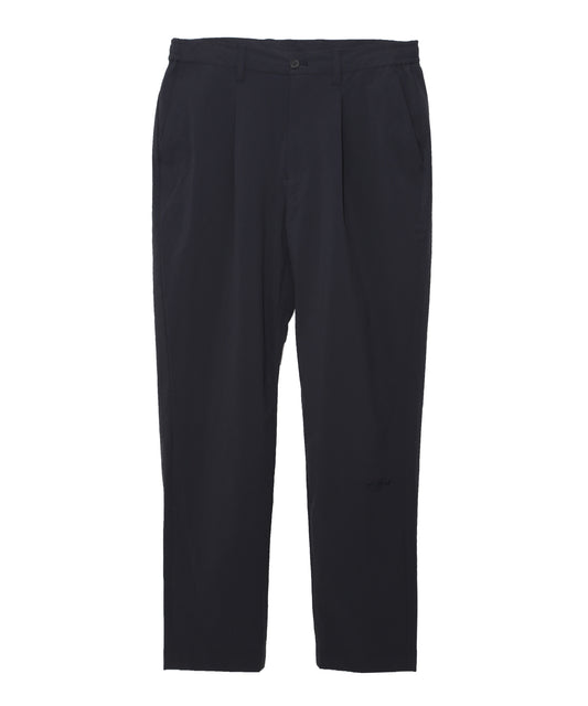 NYLON SET UP TUCK PANTS