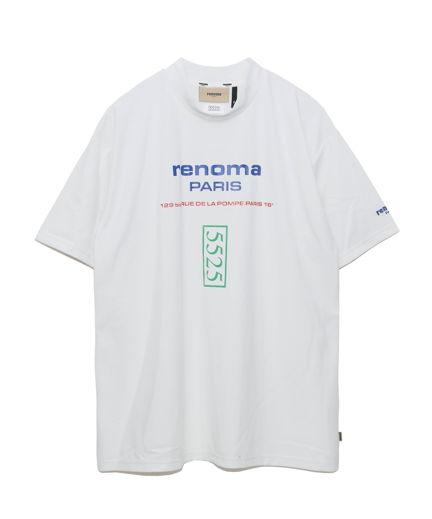 COLLAB MOCK NECK T S/S(with5525)