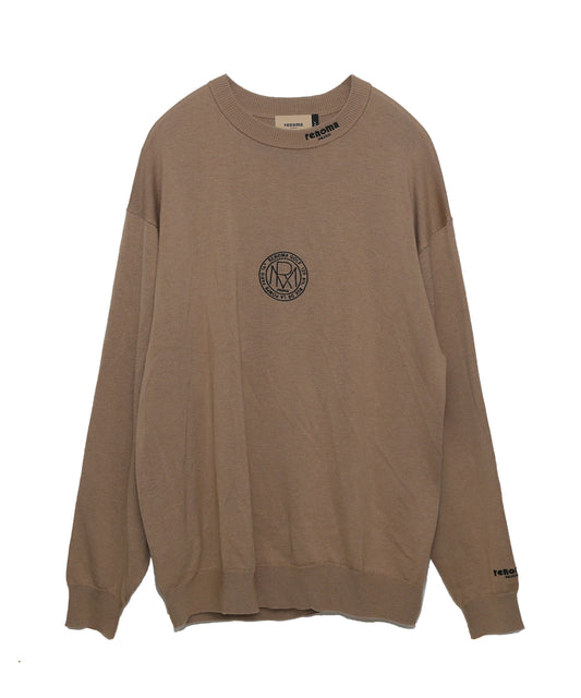 HIGH GAUGE CREW NECK KNIT