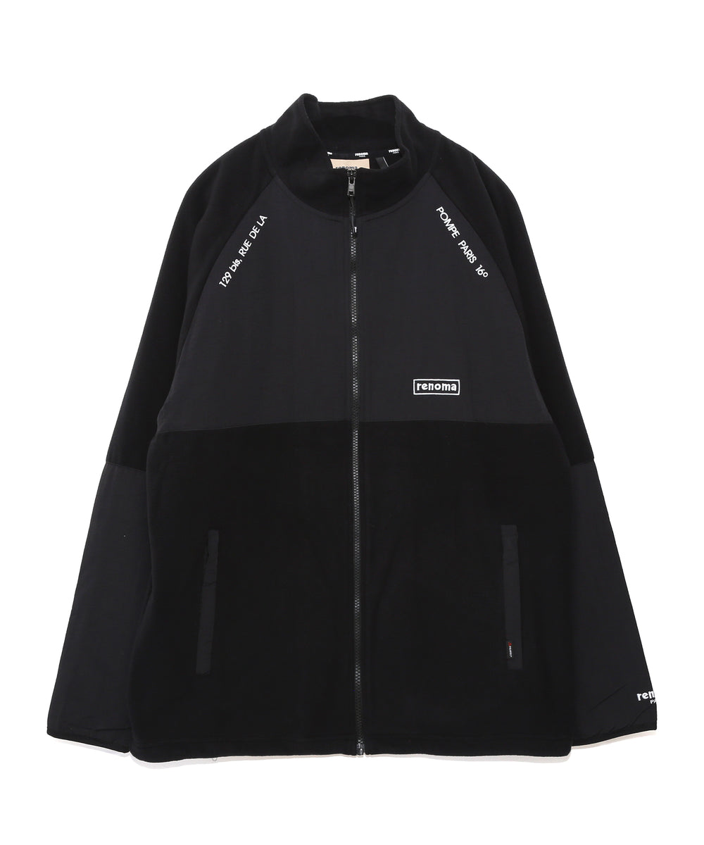 WOVEN SWITCHING FLEECE JK