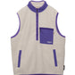 FLEECE FALF ZIP VEST