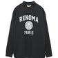 COLLEGE LOGO MOCK NECK T-SHIRTS LS