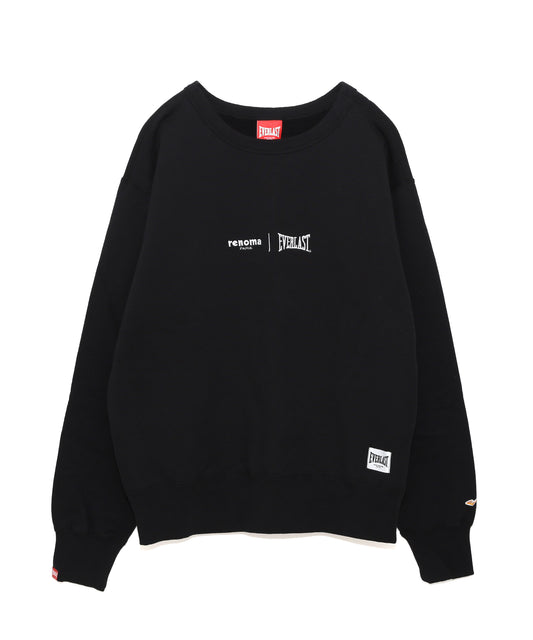 renoma × EVERLAST CREW NECK SWEAT L/S