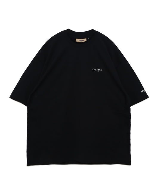 LOGO MOCK NECK T-SHIRT SS