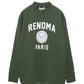 COLLEGE LOGO MOCK NECK T-SHIRTS LS