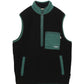 FLEECE FALF ZIP VEST