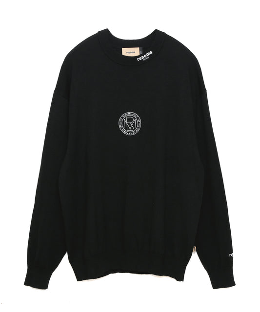 HIGH GAUGE CREW NECK KNIT