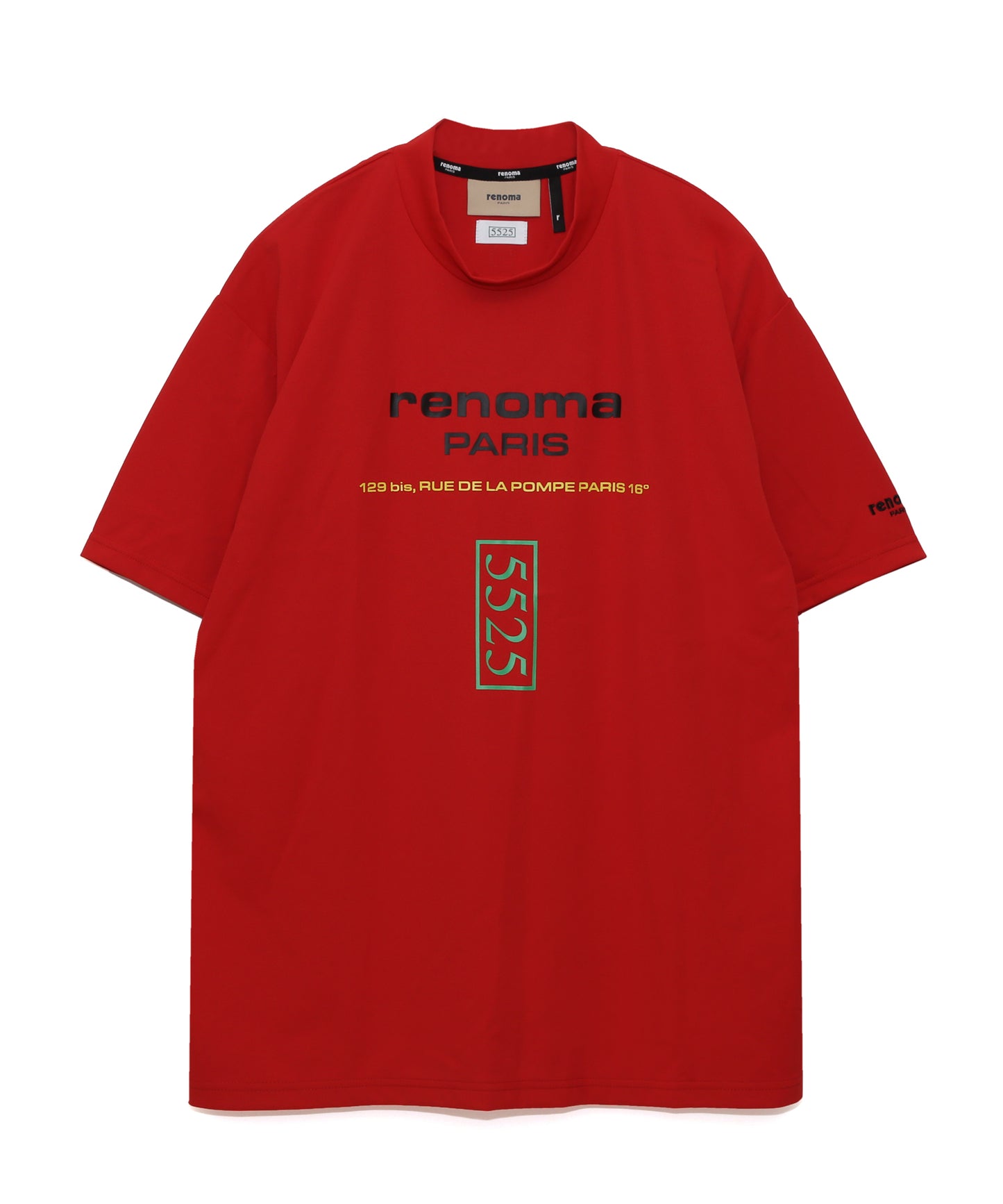 COLLAB MOCK NECK T S/S(with5525)