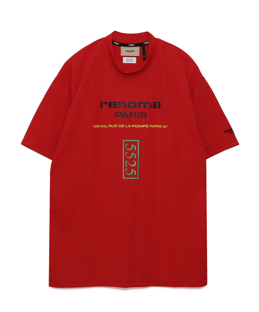 COLLAB MOCK NECK T S/S(with5525)