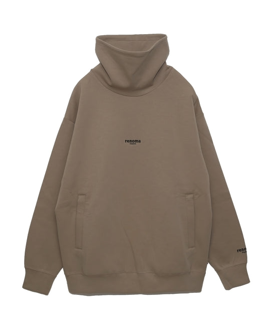 BASIC NECK WARM SWEATSHIRT