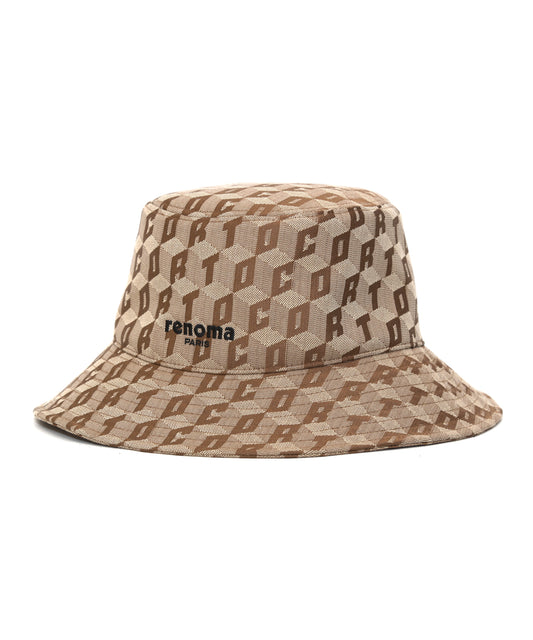 renoma × CORTO MONOGRAM BUCKET HAT