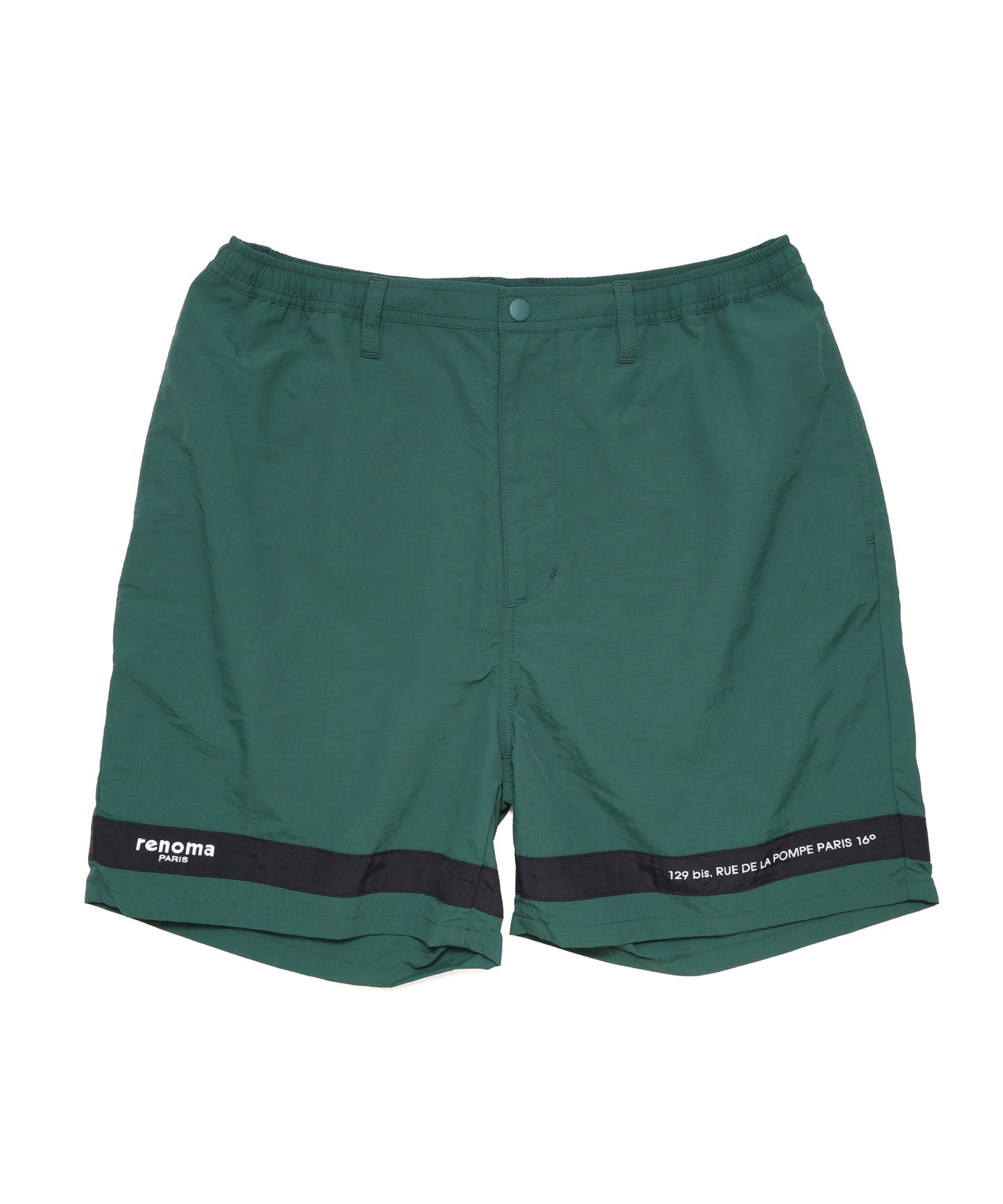 LINE HEM NYLON SHORTS