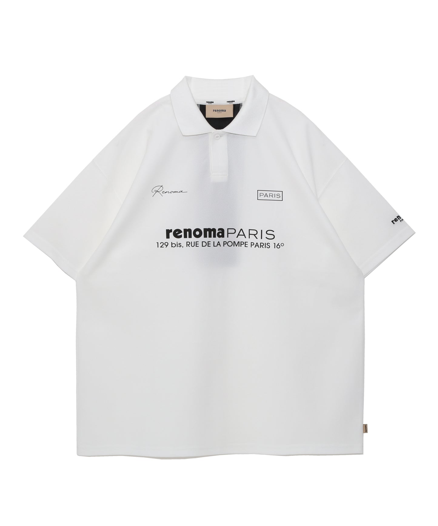BACK SIDE SWITCHING POLO SHIRTS S/S