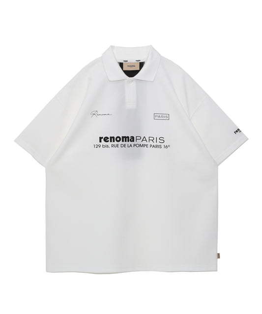 BACK SIDE SWITCHING POLO SHIRTS S/S