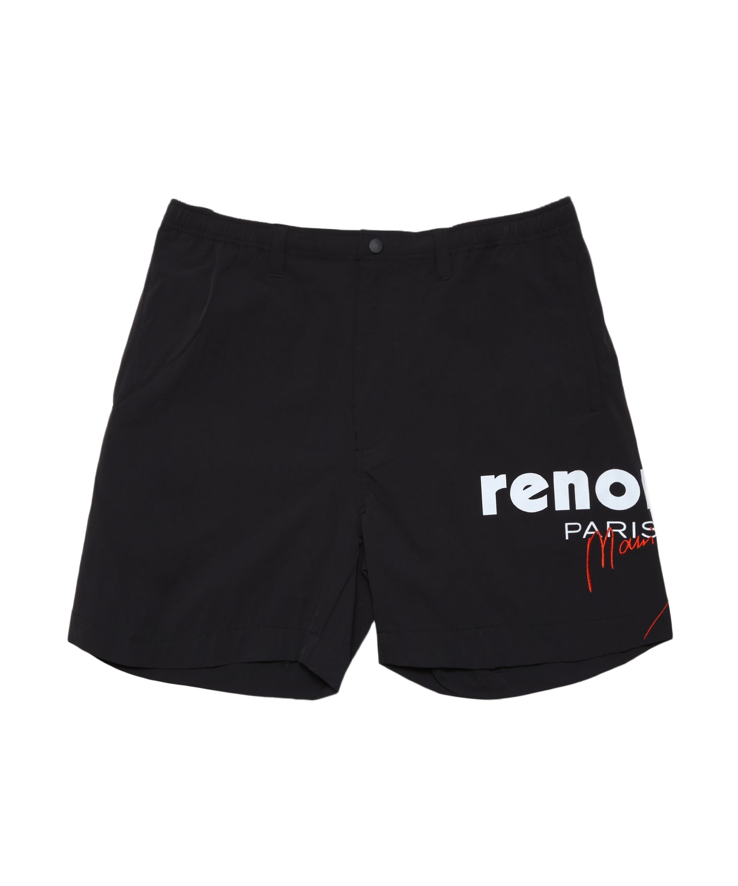 SIGN EMBROIDERY SHORTS