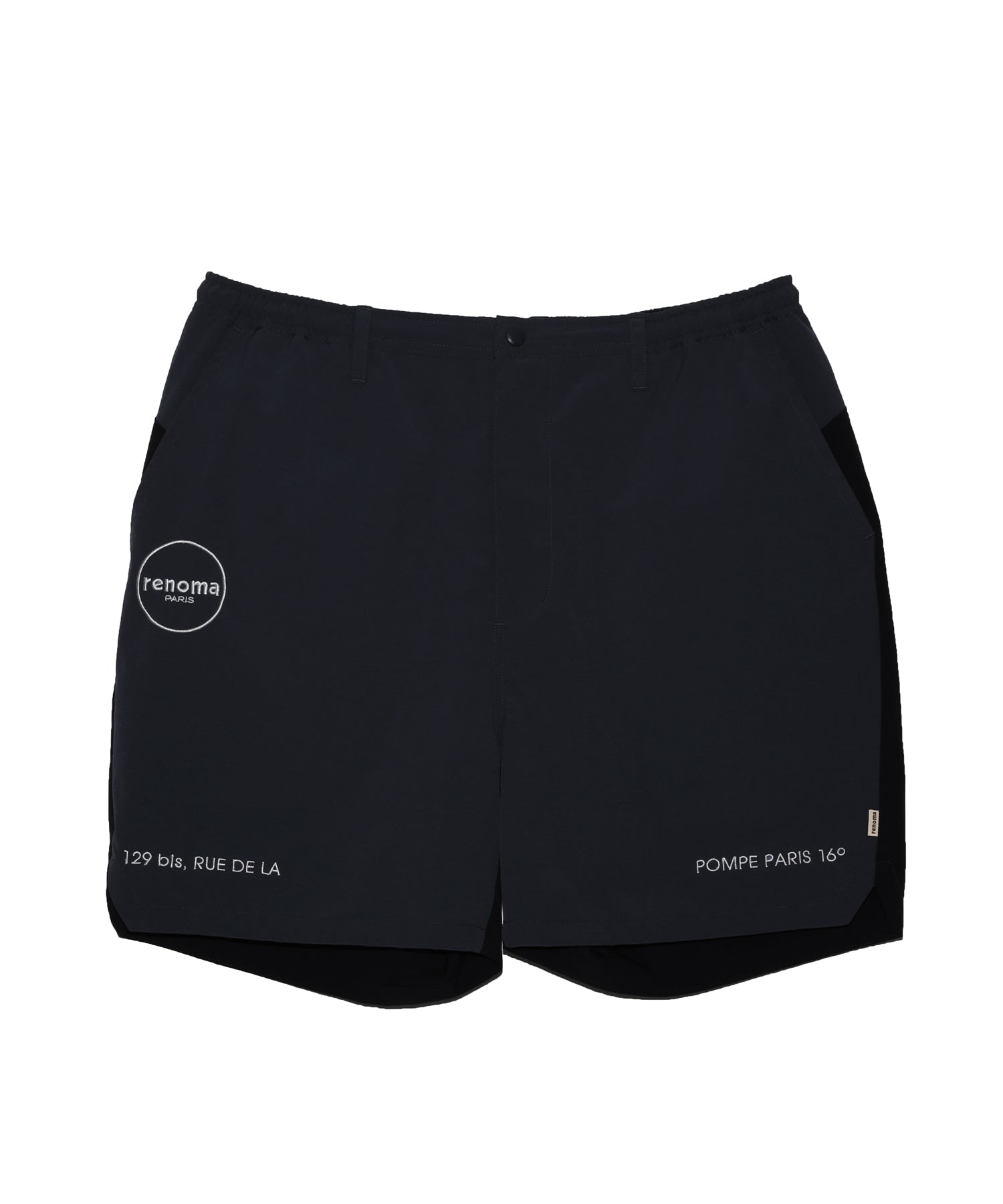 ◼️renoma golf ◼️ロゴ入りハーフパンツ黒白M美品 PANTS – renoma golf
